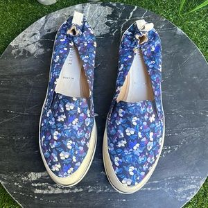 Ron White Nell Floral Slip-On Sneaker women size 8.5 like new